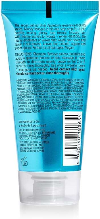 COLOR WOW Money Masque – Deep Hydrating Conditioning Treatment by Celebrity Stylist Chris Appleton | Vegan Formula - Image 2