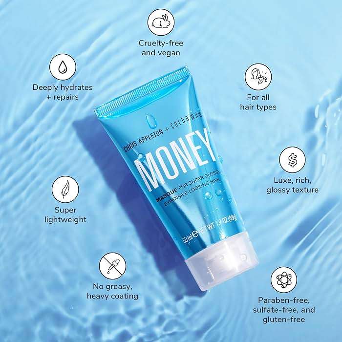 COLOR WOW Money Masque – Deep Hydrating Conditioning Treatment by Celebrity Stylist Chris Appleton | Vegan Formula - Image 4