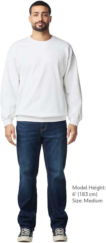 Gildan Adult Softstyle Crewneck Sweatshirt, Style GSF000 - Image 3