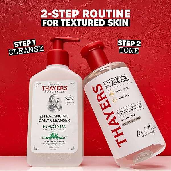 Thayers 2% AHA Exfoliating and Brightening Toner with Glycolic Acid, Lactic Acid and Witch Hazel, Smoothing and Pore Refining Skin Care for All Skin Types, 12 Fl Oz​ - Image 7