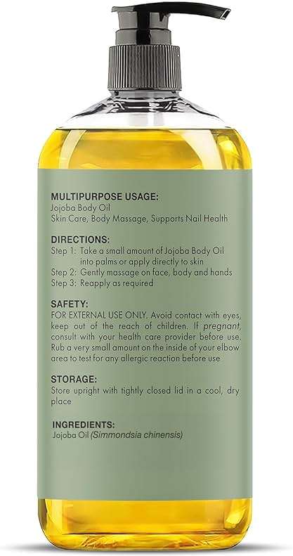 Majestic Pure Oil - 100% Pure and Natural- Cold Pressed & Hexane Free Natural Hair Growth Oil for Eyelashes, Eyebrows, Skin, Body, Face, Nails & Scalp - USDA Organic Jojoba Oil 8 Fl Oz - Image 7