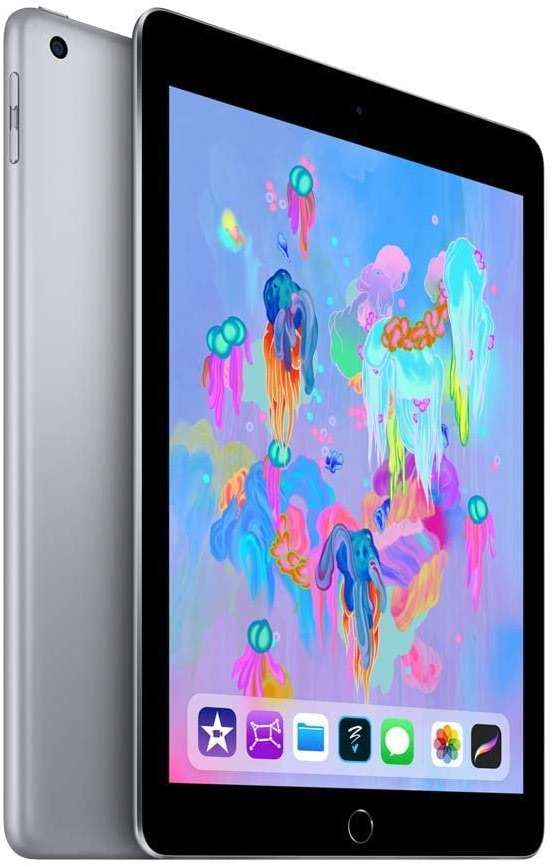 Apple Early 2018 iPad (9.7-inch, Wi-Fi, 32GB) - Space Gray (Renewed Premium) - Image 1