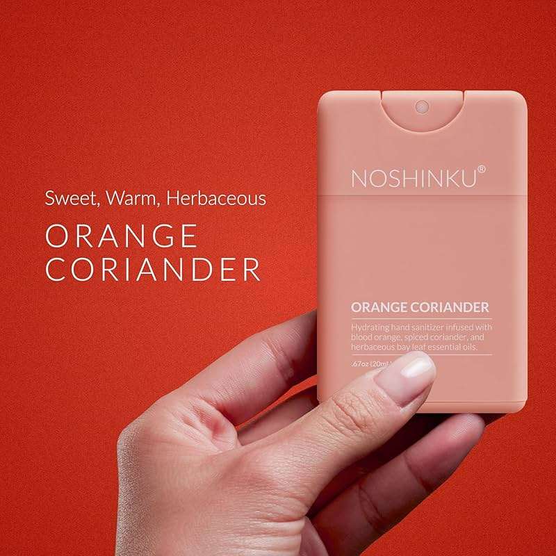 Noshinku - Refillable Hand Sanitizer Discovery 6-Pack, Travel Size Spray with Hydrating Botanical Mist, Natural Ingredients, All Natural Fragrances, Sugarcane-Derived Alcohol, No Parabens, No Dyes - Image 7