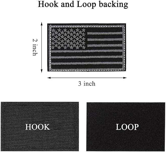 Gleihow 12 Pieces Random Funny Tactical Morale Patch Full Embroidery Military Loop and Hook Patches for Caps Backpacks Vest Harness Military Uniforms - Image 2