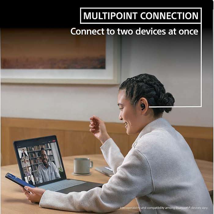 Sony WF-1000XM5 Premium Noise Cancelling Truly Wireless Bluetooth Earbuds & in-Ear Headphones with Alexa Built-in, Black - Image 8