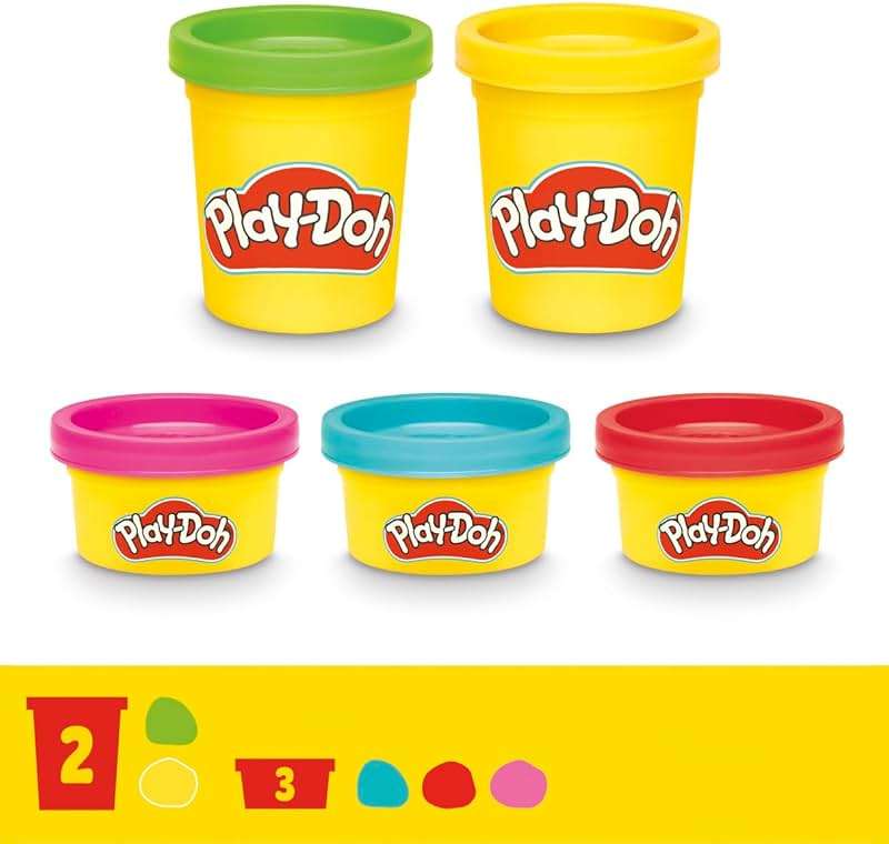 Play Doh Swirlin' Smoothies Toy Blender Playset, Play Kitchen Appliances, Kids Arts and Crafts Toys for 3 Year Old Girls and Boys and Up - Image 8