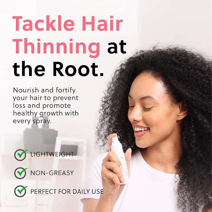 ForChics Hair Growth Serum for Women- Results in 4 Weeks- Hormone Free Hair Regrowth Treatment - For Thinning Hair Loss - Fast Absorbing Non-Greasy Scalp Spray 50ml - Image 5