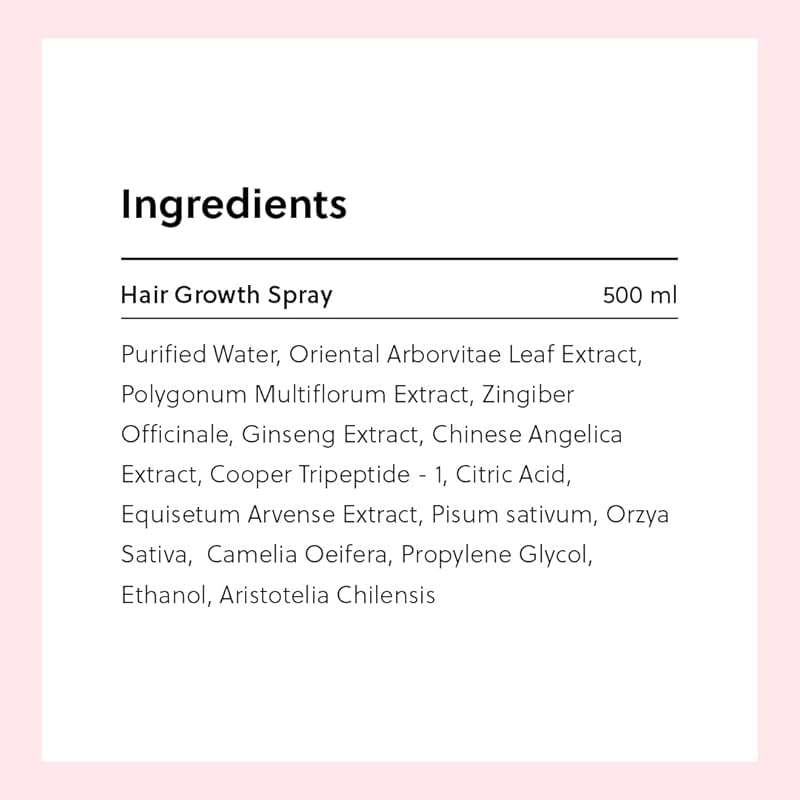ForChics Hair Growth Serum for Women- Results in 4 Weeks- Hormone Free Hair Regrowth Treatment - For Thinning Hair Loss - Fast Absorbing Non-Greasy Scalp Spray 50ml - Image 8