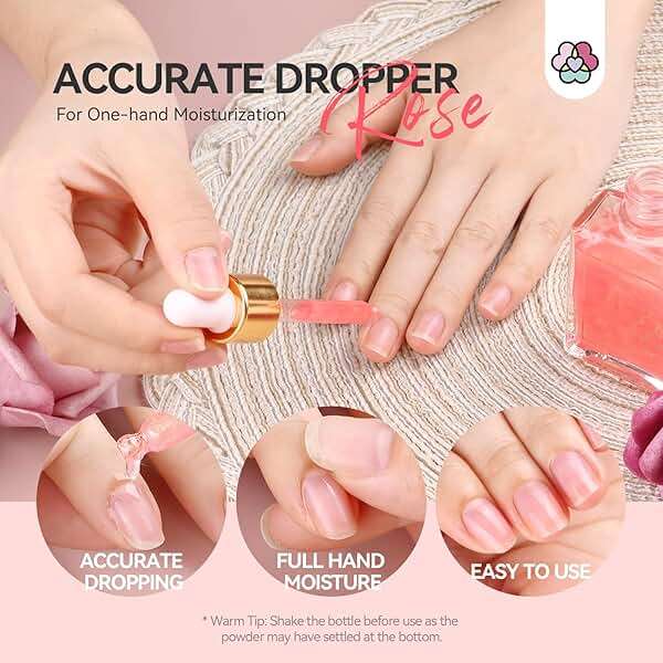 SAVILAND Cuticle Oil Vitamin E: 40ml Rosehip Nail Growth Oil Jojoba Mineral Nail Oil Plant-based Cuticle Oil For Nails Ultra Nourishing Repairing - Image 6