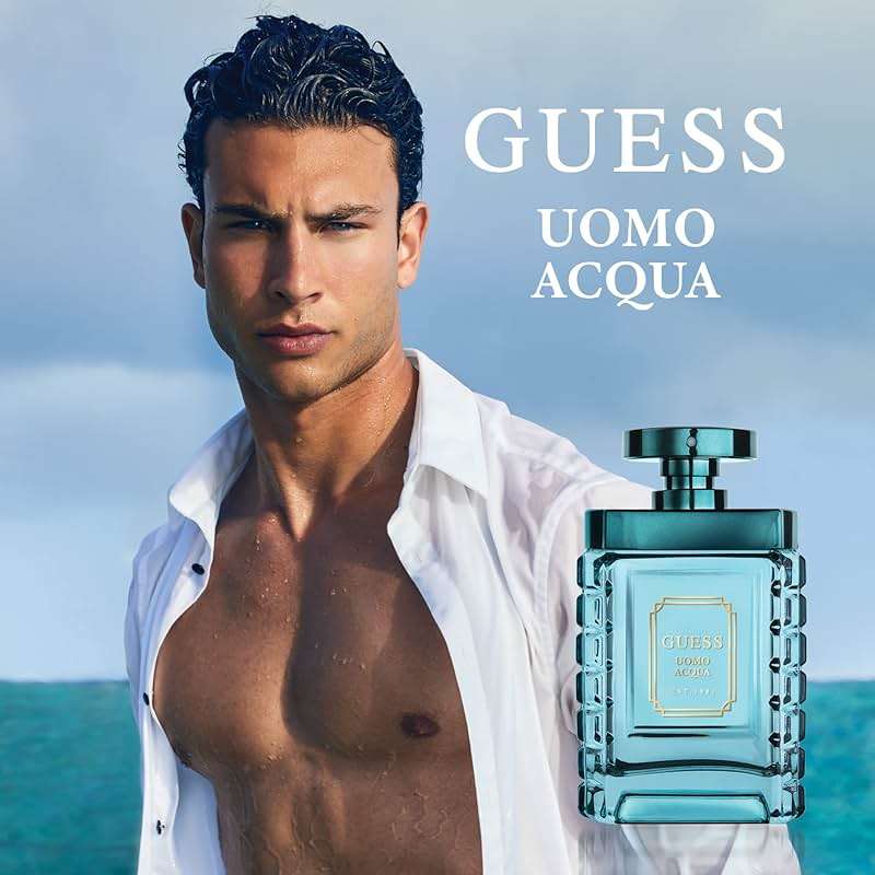 Guess Uomo Acqua Eau de Toilette Cologne Spray For Men, 1.7 Fl. Oz. - Image 7