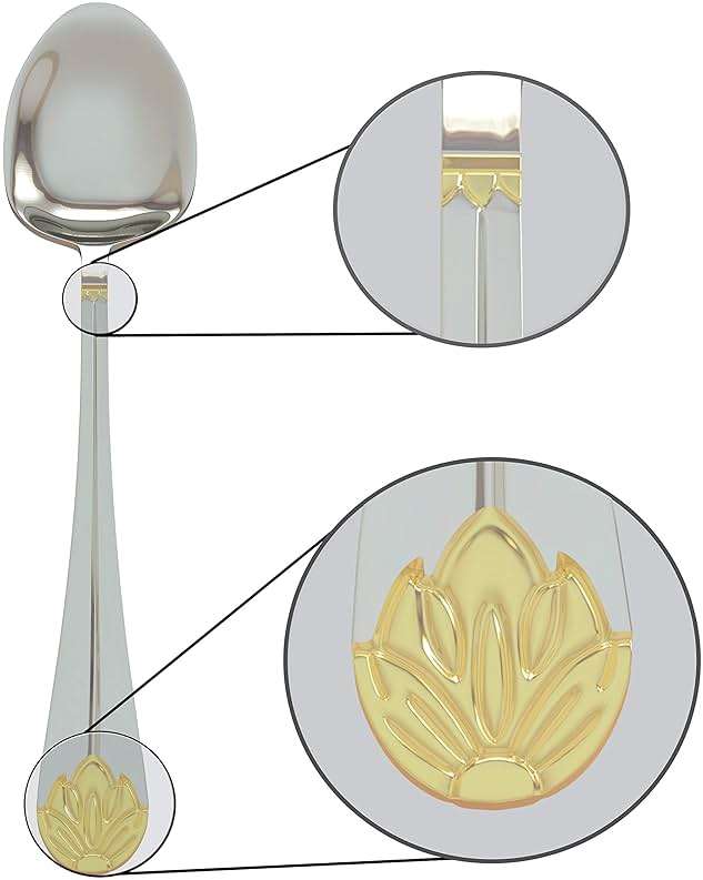 Silverware Set Limited Edition – 30 Piece Family Dinnerware Set – Flatware Set for 6 – Silver Tableware Set – Spoons, Knives, Teaspoons, Forks, Salad Forks - Image 9