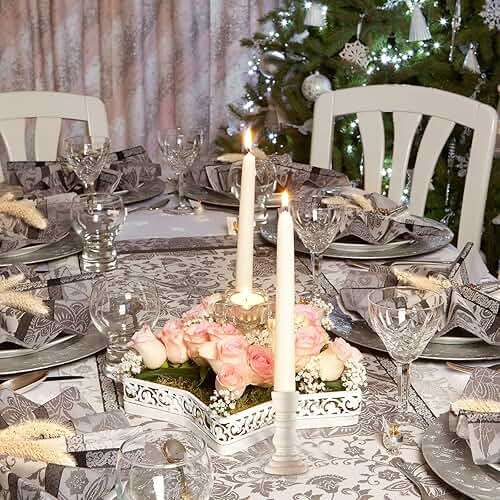 Tanlade 16 Pcs Wooden Candle Holders Set for Pillar Candles Farmhouse Unfinished Wood Candlesticks Holder Rustic Candlestick Holder Stand for Fireplace Dining Table Centerpiece - Image 7
