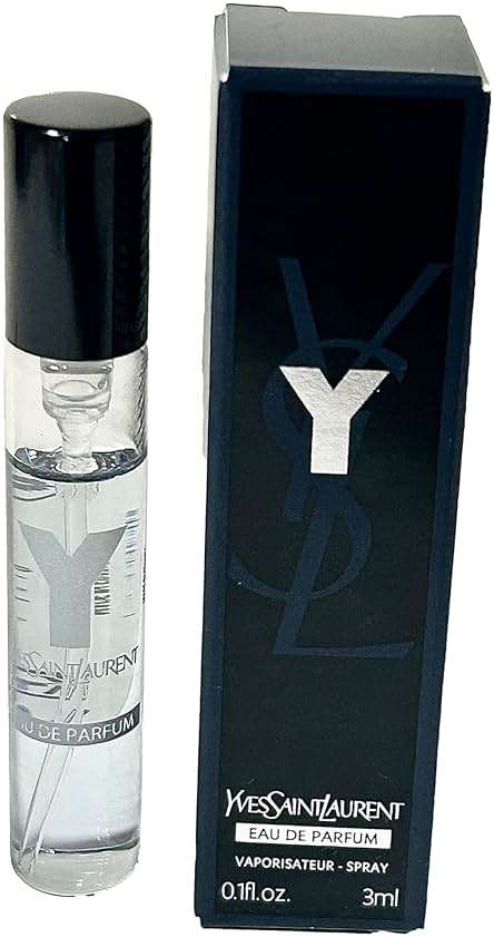 Yves Saint Laurent YSL Y Men SPRAY Perfume MINI SMALL TRAVEL SIZE 3 ml / 0.1 Fl oz - Image 1