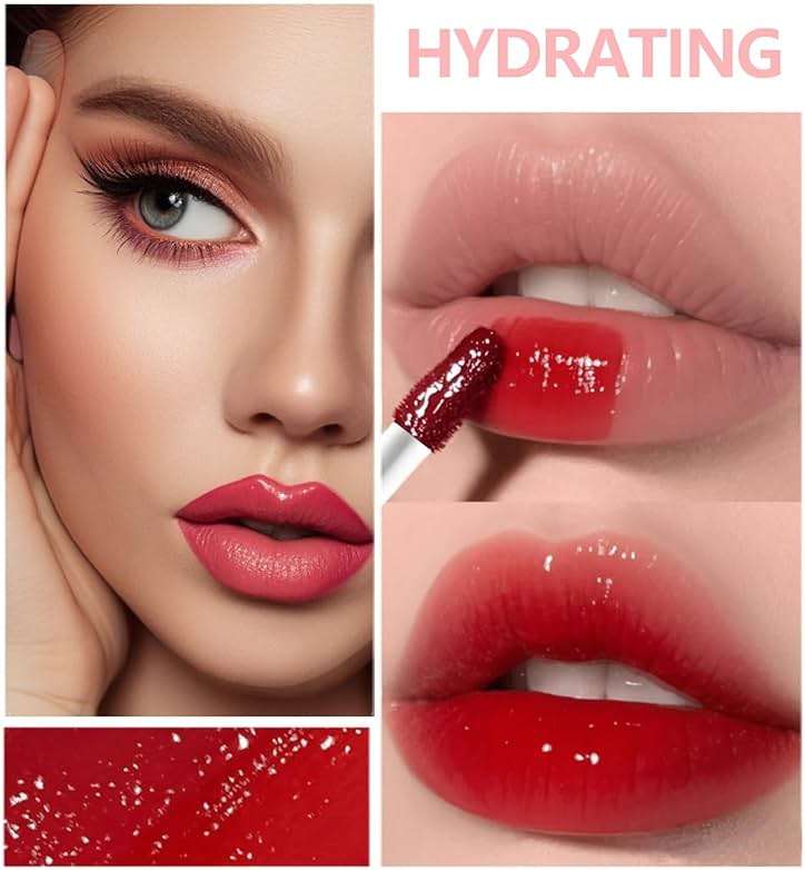 Lip Stain, 6 Colors Lip Tint Stain Mini Liquid Lipstick, Lip Stain Long Lasting Waterproof, Lip Gloss for Women, Makeup, Make Up, Makeup Set, Teen Girl Stuff, Cute Stuff, Maquillaje, High Pigment - Image 2