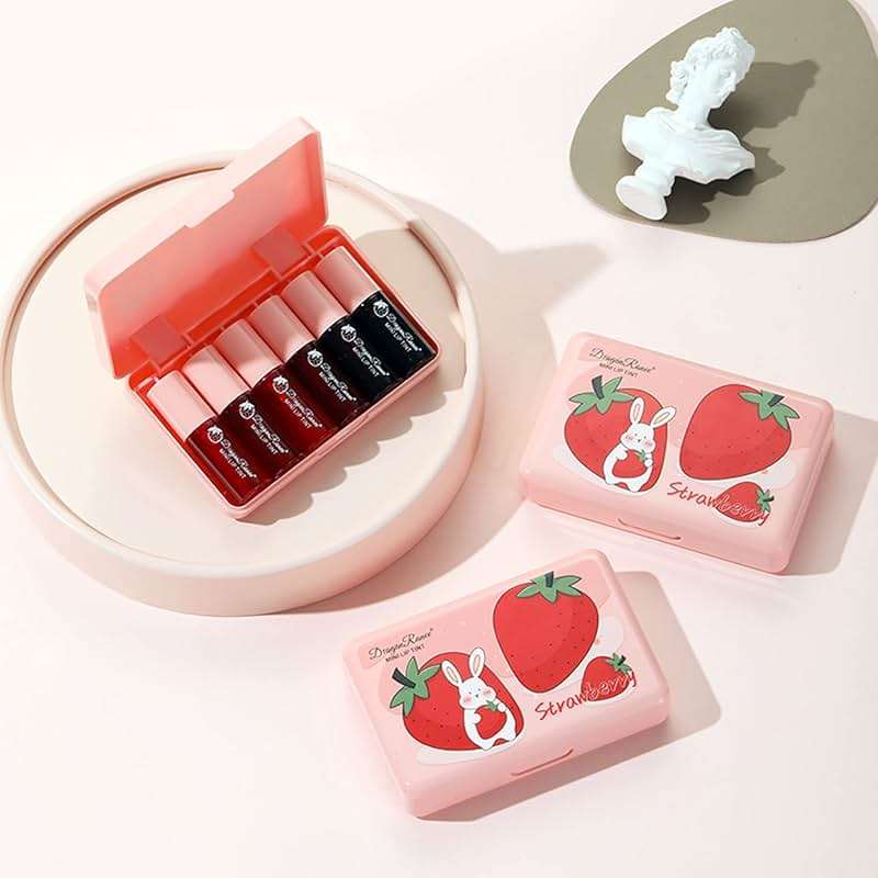 Lip Stain, 6 Colors Lip Tint Stain Mini Liquid Lipstick, Lip Stain Long Lasting Waterproof, Lip Gloss for Women, Makeup, Make Up, Makeup Set, Teen Girl Stuff, Cute Stuff, Maquillaje, High Pigment - Image 8