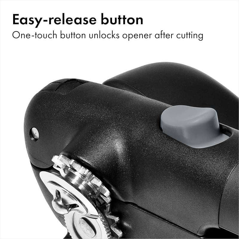 OXO Good Grips Lock & Go Can Opener, Manual Can Opener with Locking Arms and Easy-Release Button, Handheld Kitchen Gadget, Compact Kitchen Utensil for Everyday Use - Image 7