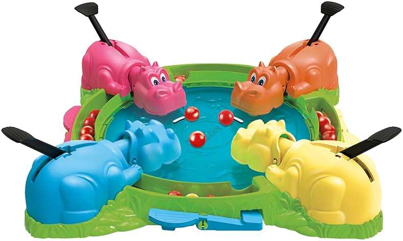 Hasbro Gaming Hungry Hungry Hippos Game for Preschoolers | Instant Marble Relaunch, Easy Set-Up & Storage| Ages 4 and Up | 2 to 4 Players | Kids Games - Image 12