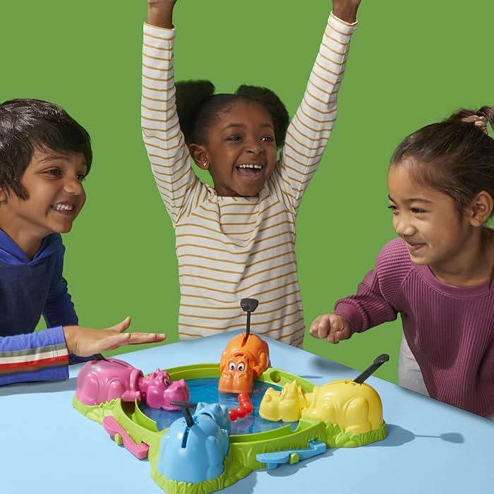 Hasbro Gaming Hungry Hungry Hippos Game for Preschoolers | Instant Marble Relaunch, Easy Set-Up & Storage| Ages 4 and Up | 2 to 4 Players | Kids Games - Image 7