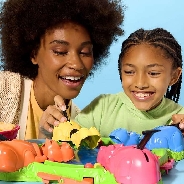 Hasbro Gaming Hungry Hungry Hippos Game for Preschoolers | Instant Marble Relaunch, Easy Set-Up & Storage| Ages 4 and Up | 2 to 4 Players | Kids Games - Image 9