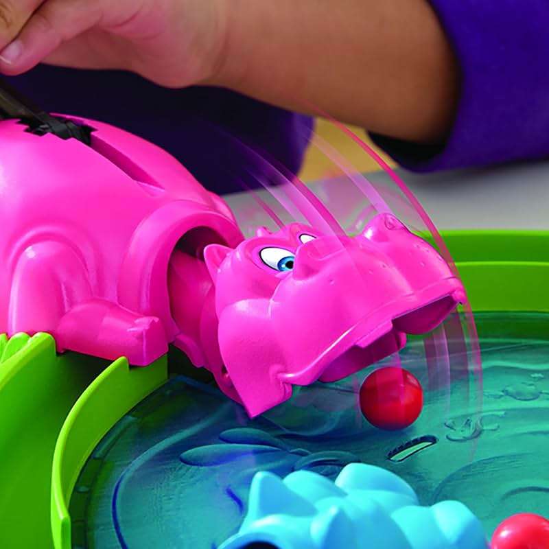 Hasbro Gaming Hungry Hungry Hippos Game for Preschoolers | Instant Marble Relaunch, Easy Set-Up & Storage| Ages 4 and Up | 2 to 4 Players | Kids Games - Image 10
