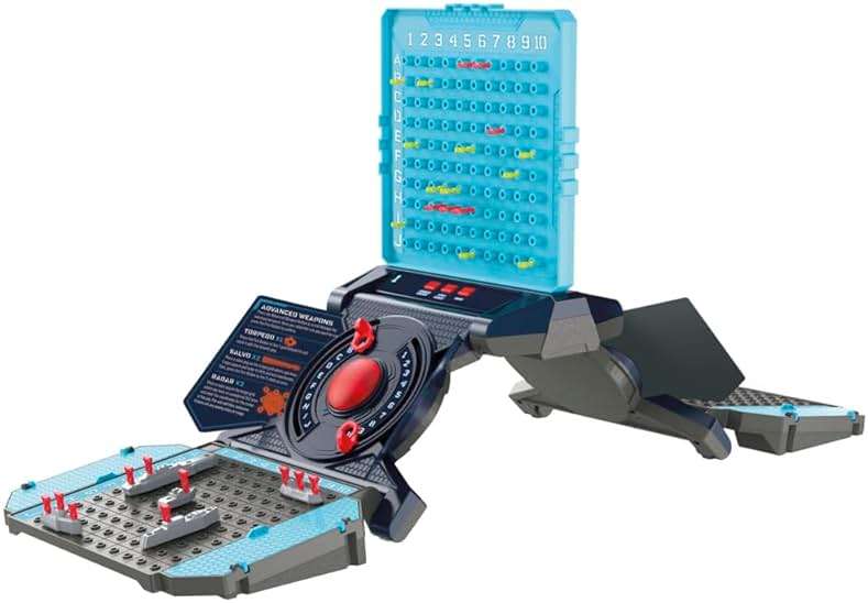Hasbro Gaming Electronic Battleship Reloaded Board Game, Naval Combat Strategy Game with Sounds, Lights, Special Attacks, Ages 8 and Up, 1-2 Players - Image 3