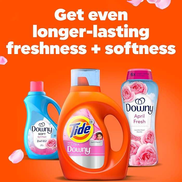 Tide Plus Boost of Ultra Downy Liquid Laundry Detergent, April Fresh Scent, 132 fl oz, 94 Loads, Laundry Detergent Liquid with Long-Lasting Freshness - Image 9
