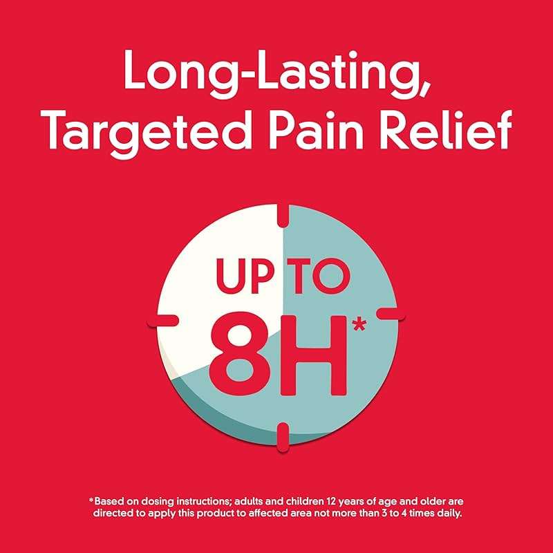 Tylenol Precise Pain Relieving Cream, Maximum Strength 4% Lidocaine Topical Analgesic for Back, Knee & Joint Pain, Penetrating Relief, Non-Sticky, Fragrance Free, No Dyes, 4oz - Image 5
