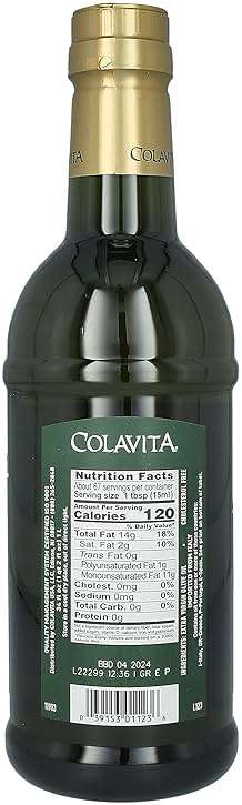 Colavita Premium Select Extra Virgin Olive Oil, 33.8 oz RPET - Image 2