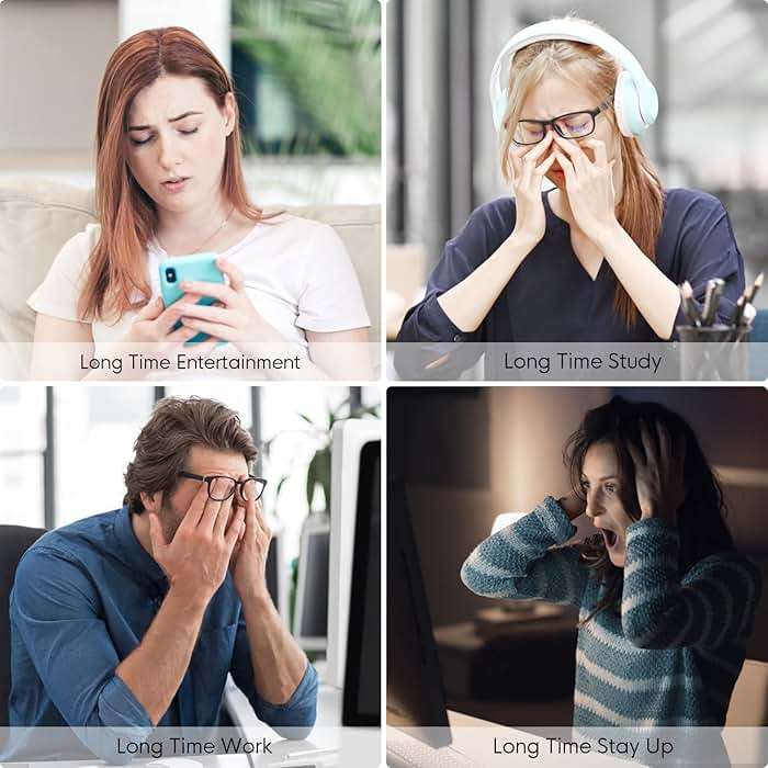 NOWWISH Eye Massager with Heat, Vibration and Bluetooth Music for Migraine Headache Relief, Cordless Heated Eye Mask with 6 Massage Modes, Relaxation -Mothers Day Gifts for Mom Wife -White - Image 5
