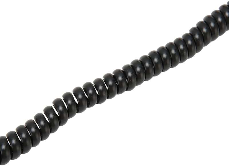 Retro Phone Handset, Handheld Cell Phone Receiver Radiation Proof Operation for Computers (Black) - Image 8