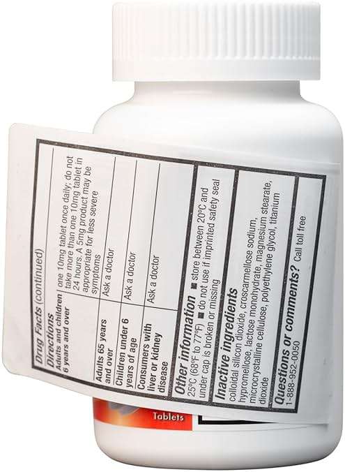 HealthA2Z® Allergy Relief, Cetirizine 10mg, Dye Free, All Day Allergy Relief, Indoor & Outdoor, Relief from Itchy Throat, Sneezing, Runny Noses, 300 Count (Pack of 1), - Image 5
