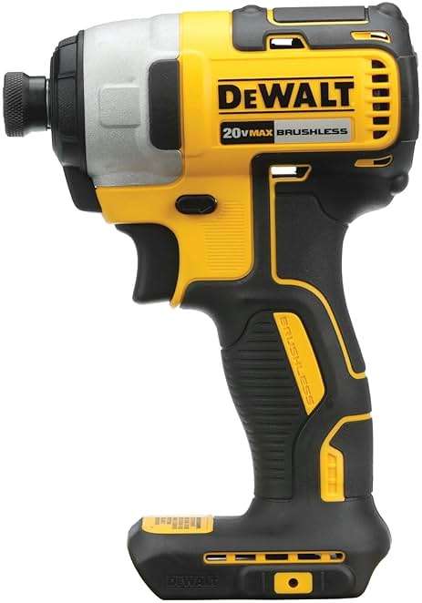 DEWALT 20V MAX Cordless Drill and Impact Driver, Power Drill Brushless 2-Tool Power Tool Combo Kit, Includes 2 Batteries, Charger and Bag (DCK277D2) - Image 7
