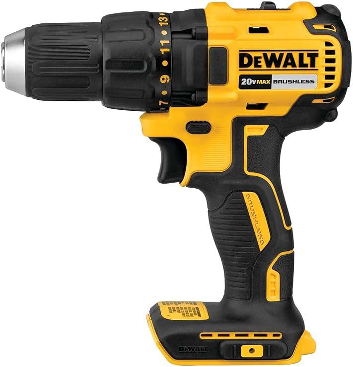 DEWALT 20V MAX Cordless Drill and Impact Driver, Power Drill Brushless 2-Tool Power Tool Combo Kit, Includes 2 Batteries, Charger and Bag (DCK277D2) - Image 9