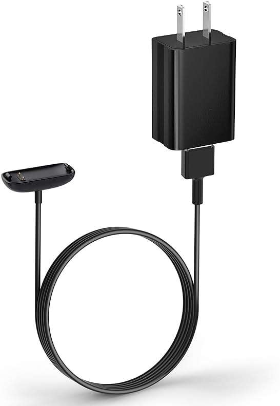 weishan Charger Replacement for Fitbit Inspire 3 Fitness Tracker - USB Magnetic Charging Cable Cord with Adapter Accessories for Smartwatch, 3.3ft - Image 1