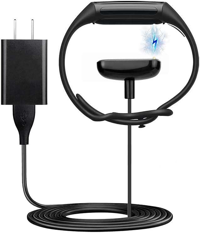weishan Charger Replacement for Fitbit Inspire 3 Fitness Tracker - USB Magnetic Charging Cable Cord with Adapter Accessories for Smartwatch, 3.3ft - Image 3