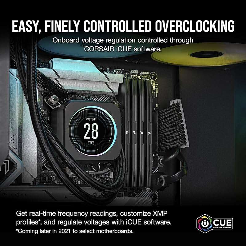 CORSAIR Vengeance DDR5 RAM 32GB (2x16GB) 6000MHz CL30-36-36-76 1.40V Intel XMP Desktop Computer Memory - Black (CMK32GX5M2B6000C30) - Image 4