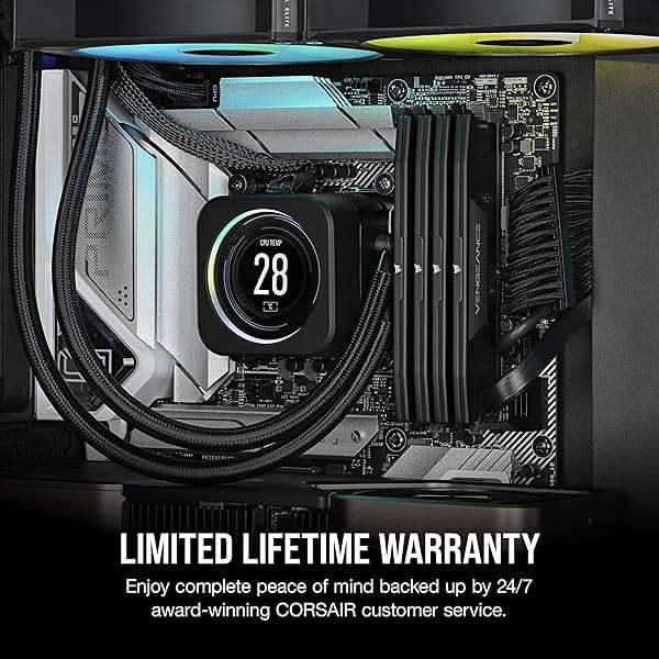 CORSAIR Vengeance DDR5 RAM 32GB (2x16GB) 6000MHz CL30-36-36-76 1.40V Intel XMP Desktop Computer Memory - Black (CMK32GX5M2B6000C30) - Image 6
