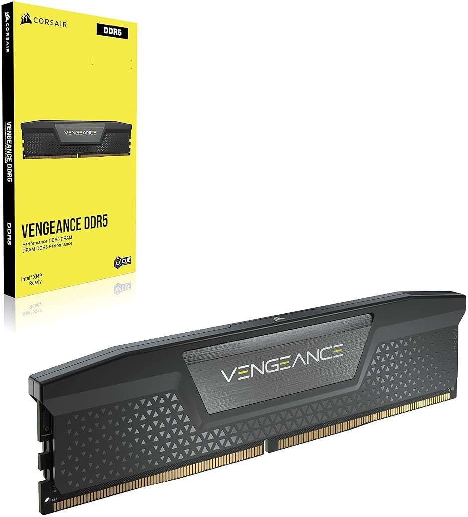 CORSAIR Vengeance DDR5 RAM 32GB (2x16GB) 6000MHz CL30-36-36-76 1.40V Intel XMP Desktop Computer Memory - Black (CMK32GX5M2B6000C30) - Image 7