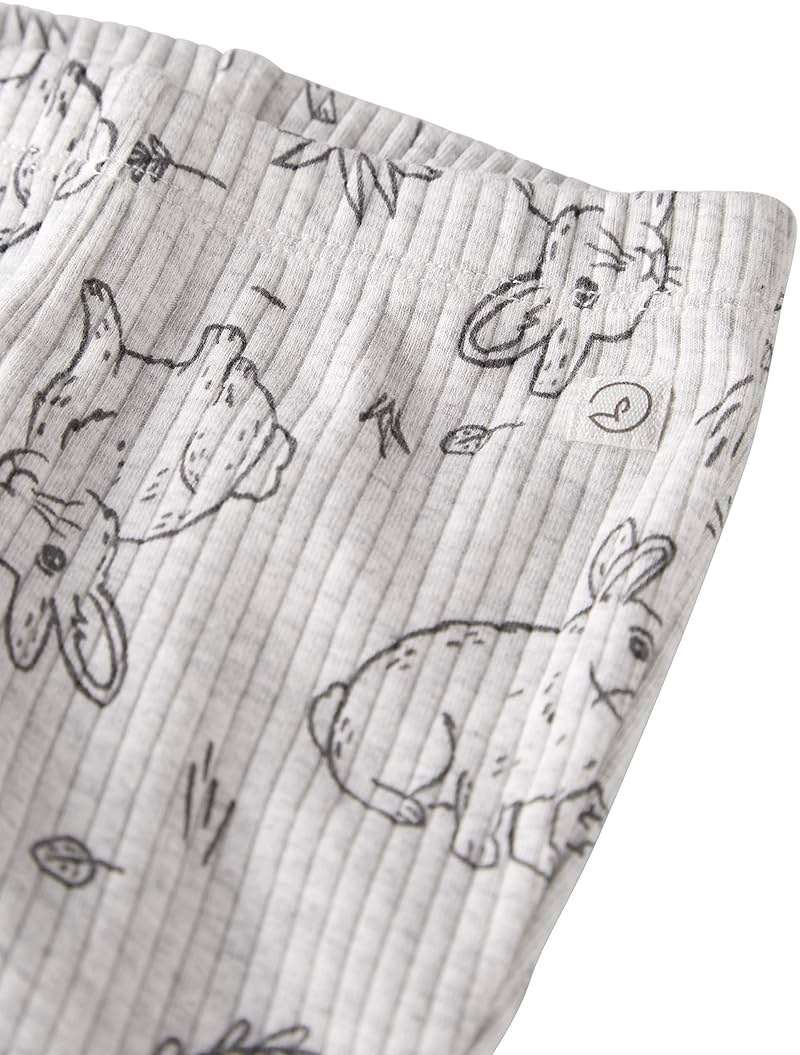 little planet by carter's Unisex Baby 2-piece Bodysuit and Pant Set Made With Organic Cotton - Image 2