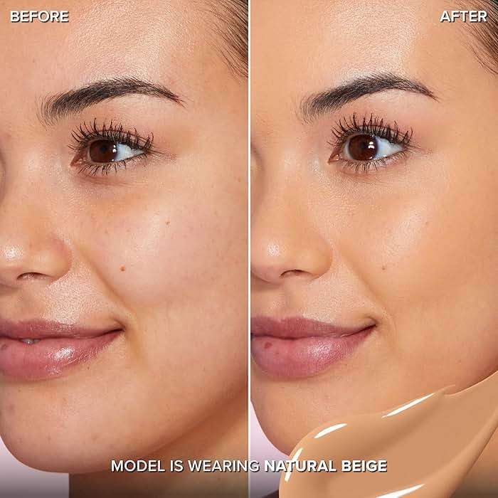 Too Faced Born This Way Super Coverage Multi-Use Concealer | Full-Coverage Hydrating Concealer for Dark Circles & Blemishes with Natural Finish|Hyaluronic Acid & Coconut Water,Natural Beige,0.45 Fl Oz - Image 3