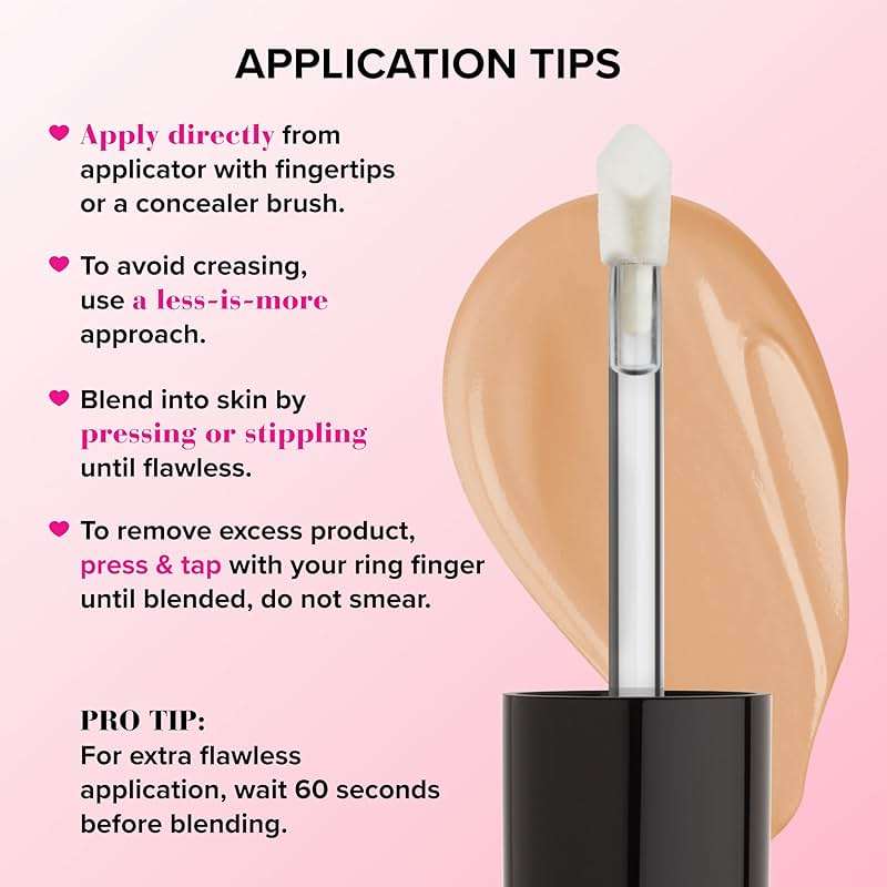 Too Faced Born This Way Super Coverage Multi-Use Concealer | Full-Coverage Hydrating Concealer for Dark Circles & Blemishes with Natural Finish|Hyaluronic Acid & Coconut Water,Natural Beige,0.45 Fl Oz - Image 8