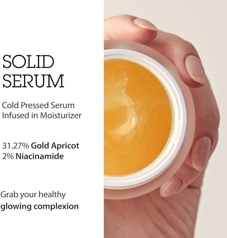 BLITHE Pressed Serum Gold Apricot With Kojic Acid & Vitamin C | Glow Serum for Face | Glass Skin Korean Skincare & Face Moisturizer for Dry Skin, 0.91 fl oz - Image 7