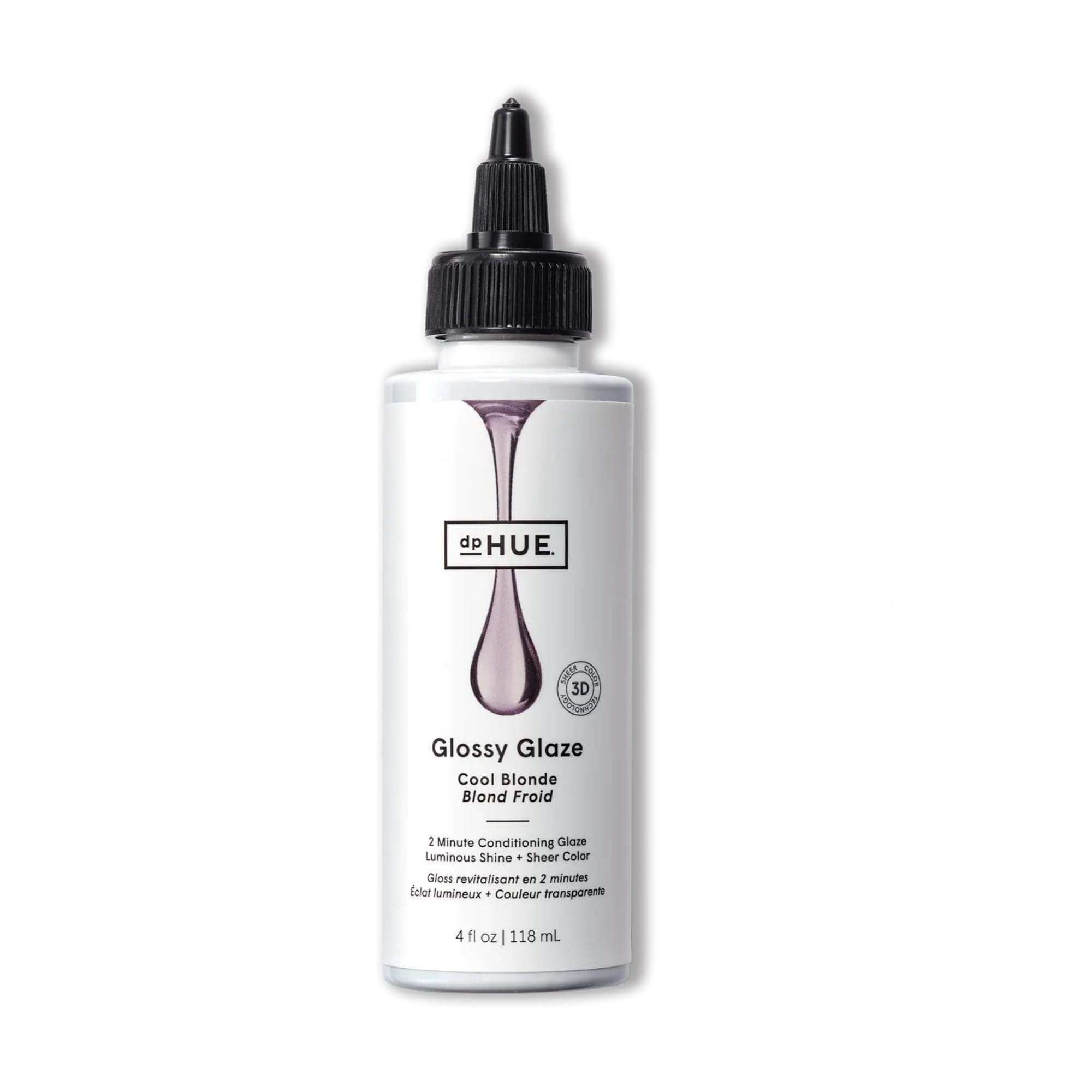 dpHUE Glossy Glaze, Cool Blonde - In-Shower Liquid Hair Gloss for Luminous Shine & Sheer Color - Paraben, SLS & SLES Sulfate Free - Leaping Bunny Certified - Image 1
