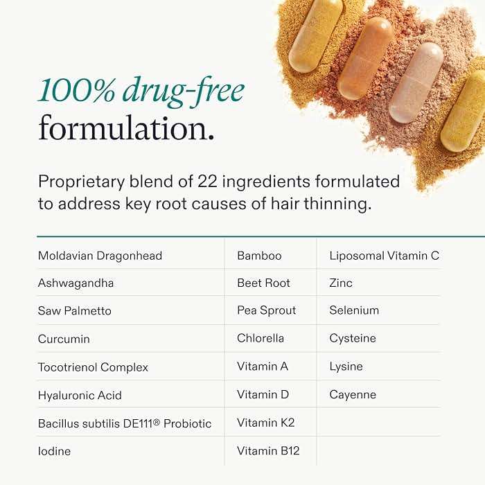 Nutrafol Women's Hair Growth Supplements, For Women 18-44 Years Old, Clinically Tested for Visibly Thicker, Stronger Hair, 100% Vegan Ingredients, Dermatologist Recommended - 2 Month Supply, 2 Pouches - Image 5
