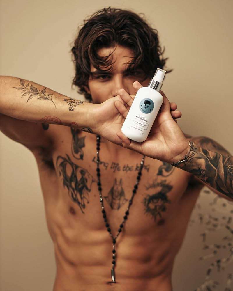 Avenue Man Sea Salt Spray for Men - Texturizing & Thickening Sea Salt Hair Spray for Men with Kelp and Brown Seaweed Extract - Paraben, Sulfate-Free - Add Volume and Texture Beach Hairspray 6.76 Oz - Image 7