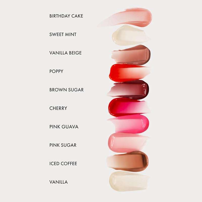 Summer Fridays Lip Butter Balm - Moisturizing Lip Gloss for Instant Shine + Sheer Color - With Nourishing Shea Butter - Everyday Makeup + Skin Care Summer Essentials - Vegan - Pink Sugar (.5 Oz) - Image 9
