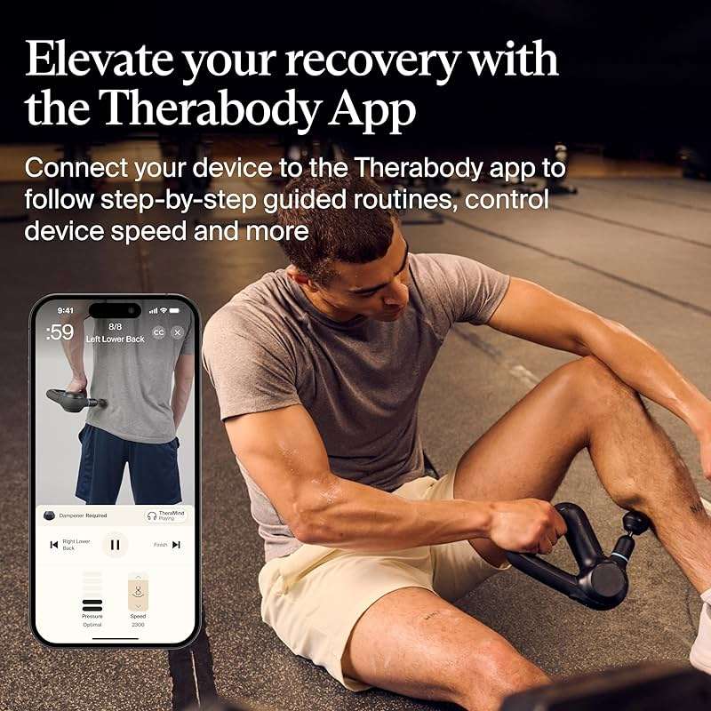 Theragun Prime 5th Gen by Therabody | Massage Gun for Deep Muscle Relief & Recovery | Easy-to-Use Percussive Massage for Back, Neck, Shoulders and Legs - Image 4