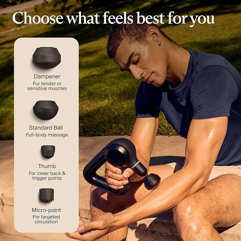 Theragun Prime 5th Gen by Therabody | Massage Gun for Deep Muscle Relief & Recovery | Easy-to-Use Percussive Massage for Back, Neck, Shoulders and Legs - Image 8