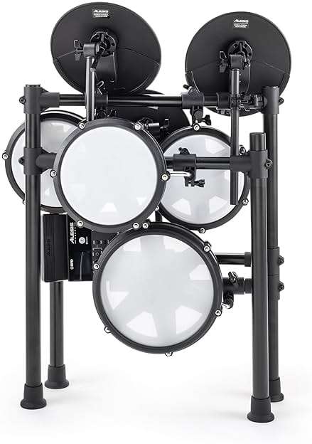 Alesis Nitro Max Kit Electric Drum Set with Quiet Mesh Pads, 10" Dual-Zone Snare, Bluetooth, 440+ Authentic Sounds, Drumeo, USB MIDI, Kick Pedal - Image 16