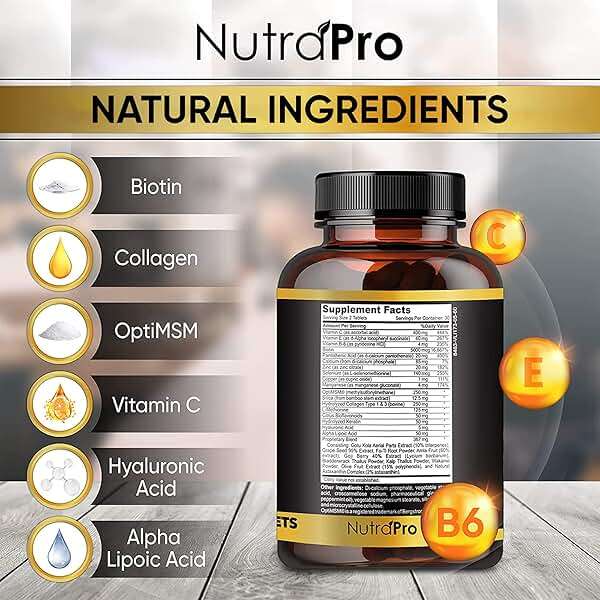 Hair Growth Vitamins For Men-Anti Hair Loss Support Vitamins Pills & Dht Blocker For Men.Regrow Hair & Beard Growth Supplement For Thicker Fuller & Stronger Hair. Support Thinning Hair With Biotin. - Image 5